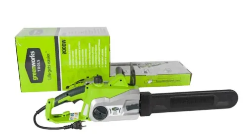 Цепная пила Greenworks GCS2046 2000W 20037 (45 см) электрическая — детальное фото