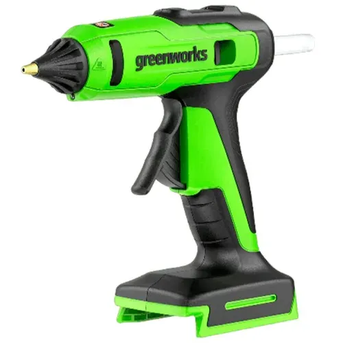 Клеевой пистолет Greenworks G24GLG 24V 3502207 аккумуляторный — детальное фото