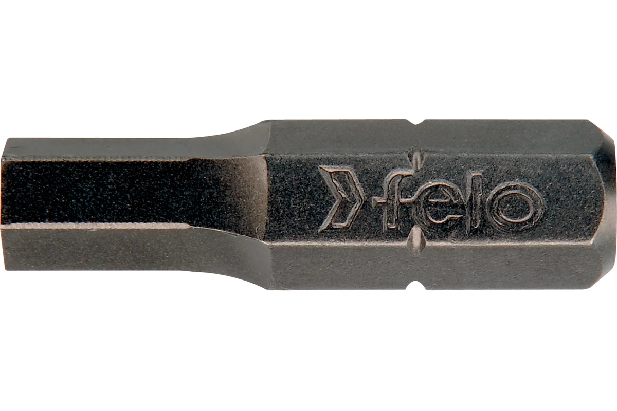 Бита шестигранная Industrial (10 шт; HEX8; 25 мм) Felo 02480010 — детальное фото