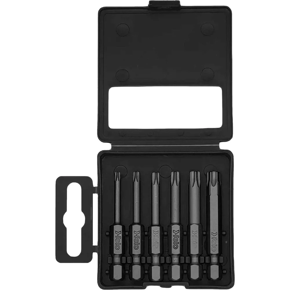 Набор бит Tx Industrial 50 мм в кейсе, 6 шт. Felo 03691516 — детальное фото