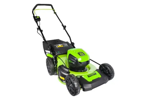 Газонокосилка самоходная Greenworks GD60LM46SP 60V 2502907 (46 см) бесщеточная аккумуляторная — детальное фото