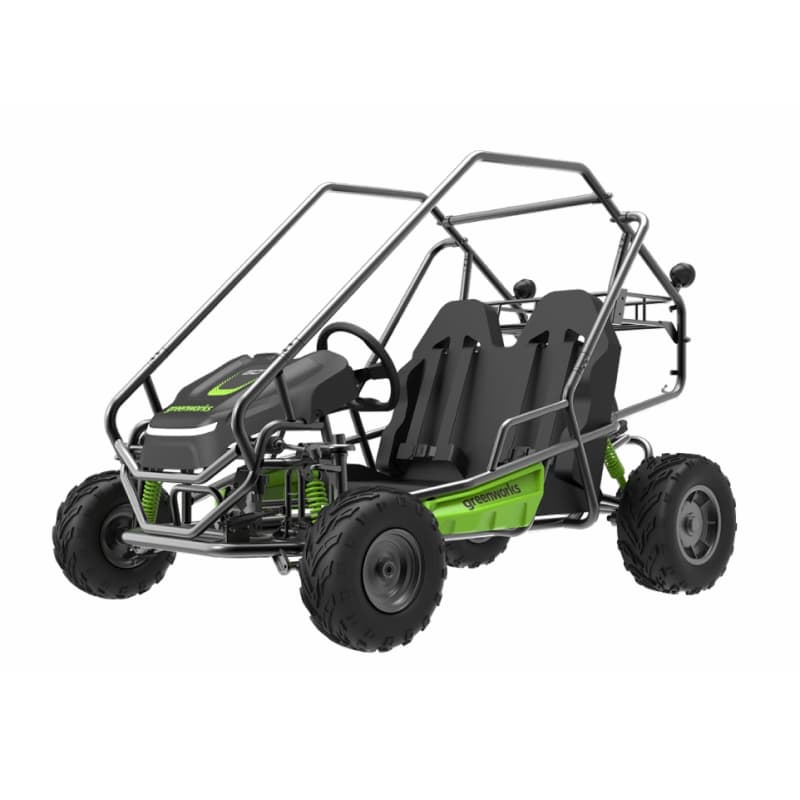 Двухместный подростковый багги Greenworks GK52400 82V аккумуляторный — детальное фото