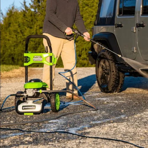 Мойка высокого давления Greenworks GHP2000 5105507 (140 бар) электрическая — детальное фото