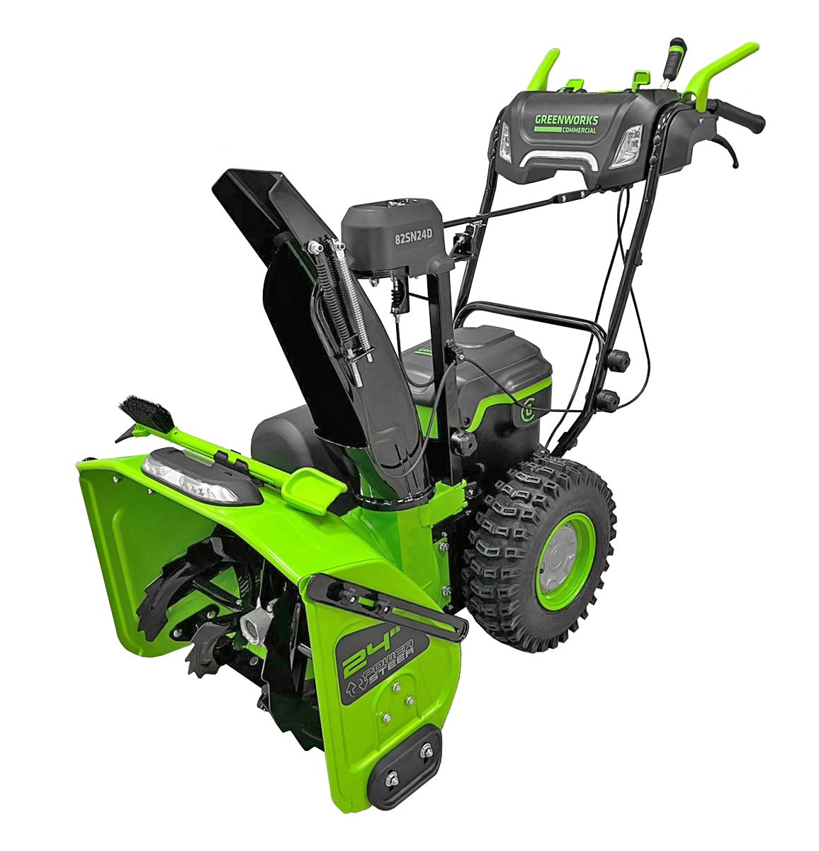 Снегоуборщик аккумуляторный самоходный 61 см Greenworks 82V Commercial GD82ST56 2602807, бесщёточный, без АКБ и ЗУ