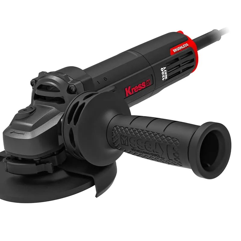 Угловая шлифмашина (болгарка) KRESS KUS26 1200Вт 125мм электрическая бесщеточная — детальное фото