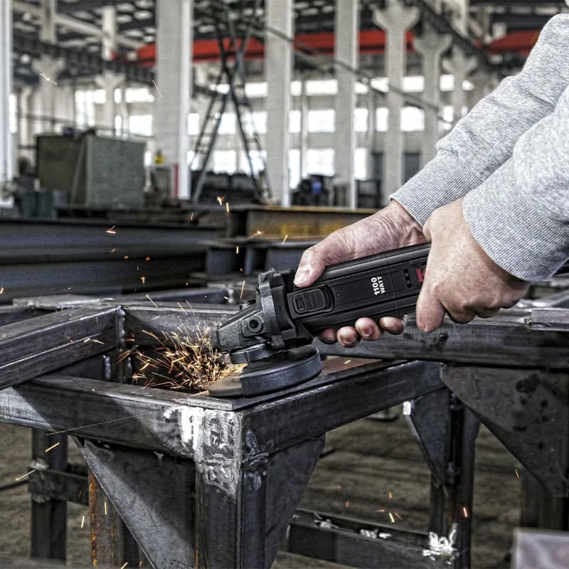 Угловая шлифмашина (болгарка) KRESS KU712 1100Вт 125мм электрическая — детальное фото