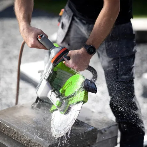 Бетонорез Greenworks 82PC14 82V 1501307 (350 мм) аккумуляторный — детальное фото