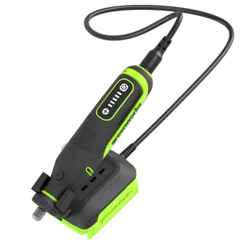 Гравер Greenworks G24RT 24V 3200807 бесщеточный аккумуляторный — детальное фото