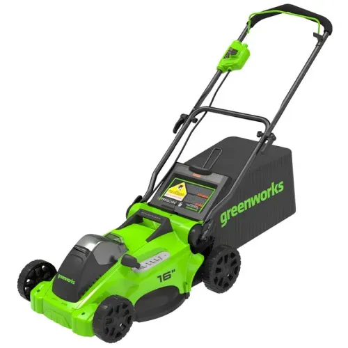 Газонокосилка Greenworks GD40LM16X 40V 2517907 (41 см) бесщеточная аккумуляторная — детальное фото