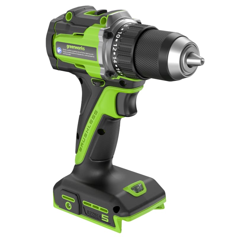 Дрель-шуруповерт Greenworks DD560 24V 3708407 (30/60 Нм) бесщеточная аккумуляторная — детальное фото