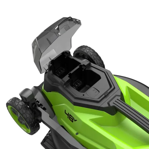 Газонокосилка Greenworks GD24X2LM361 2х24V 2520707 (36 см) бесщеточная аккумуляторная — детальное фото