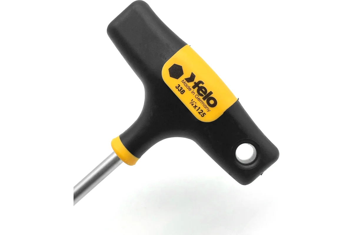 Т-образный ключ под биты 1/4" Felo 33812560 — детальное фото