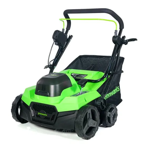 Аэратор-скарификатор Greenworks GD40SC38II 40V 2517607 бесщеточный аккумуляторный — детальное фото