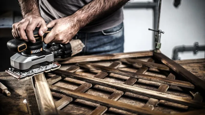 Виброшлифмашина WORX WX642.1 220V 270Вт электрическая — детальное фото