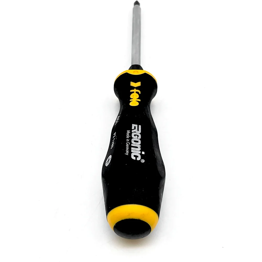 Ударная крестовая отвертка Felo Ergonic PZ1x80 45110240 — детальное фото