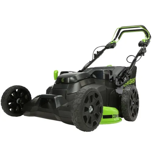 Газонокосилка самоходная Greenworks GC82LM61S 82V 2515607 (61 см) TwinForce аккумуляторная — детальное фото