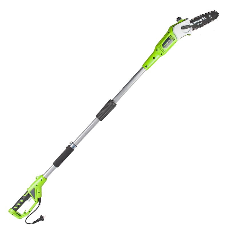 Высоторез – сучкорез 20 см электрический Greenworks GPS7220 720W — детальное фото