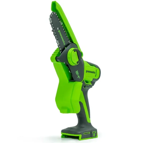 Цепная мини-пила Greenworks G24MCS10 24V 2008207 (10 см) аккумуляторная — детальное фото
