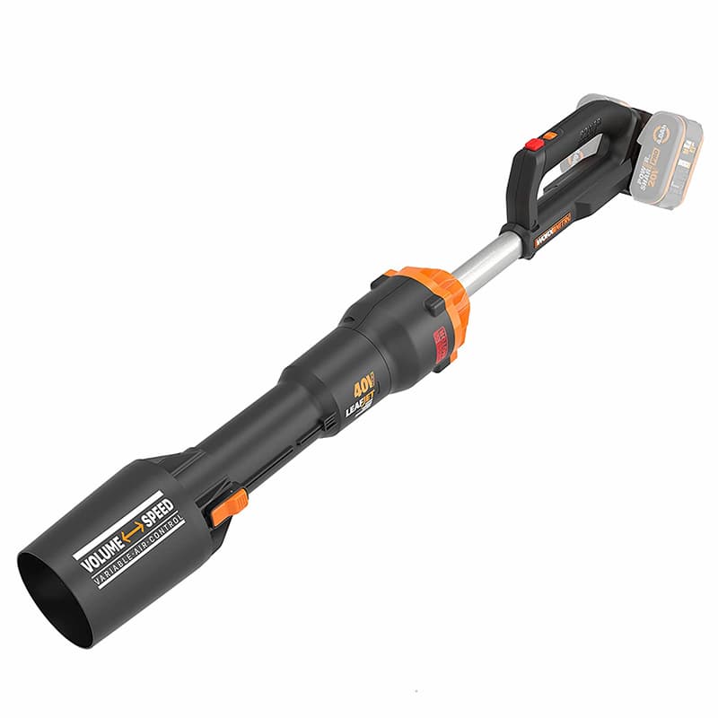 Воздуходувка WORX WG585E 40V 266км /ч бесщеточная аккумуляторная, с АКБ на 2х4 А*ч и ЗУ
