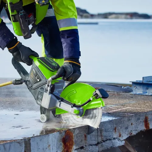 Бетонорез Greenworks 82PC14 82V 1501307 (350 мм) аккумуляторный — детальное фото