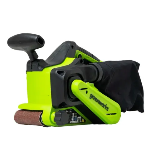 Ленточная шлифовальная машина Greenworks G24BS 24V 3100607 бесщеточная аккумуляторная — детальное фото