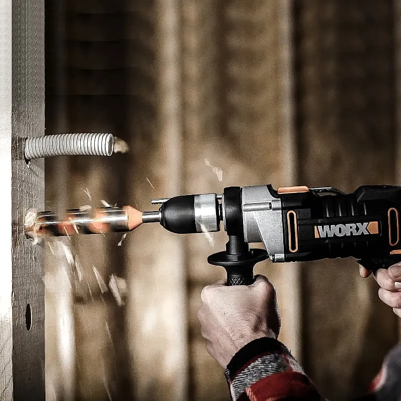 Дрель-шуруповерт ударная WORX WX328 220V 810Вт электрическая — детальное фото